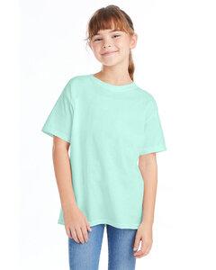 Hanes 5480 - Youth ComfortSoft® Heavyweight T-Shirt Clean Mint