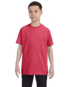 Gildan G500B - Heavy Cotton™ Youth T-Shirt  Heather Red