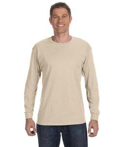 Jerzees 29L - 5.6 oz., 50/50 Heavyweight Blend™ Long-Sleeve T-Shirt  Sandstone