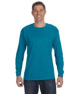 Jerzees 29L - 5.6 oz., 50/50 Heavyweight Blend™ Long-Sleeve T-Shirt  California Blue