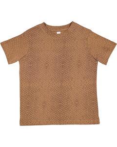 Rabbit Skins 3321 - Fine Jersey Toddler T-Shirt Brown Reptile