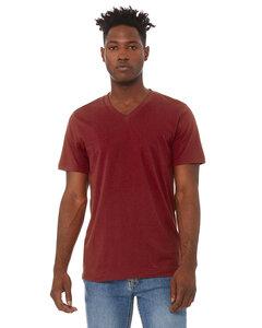 Bella+Canvas 3005 - Unisex Jersey Short-Sleeve V-Neck T-Shirt Cardinal