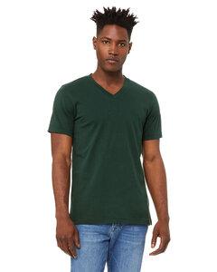 Bella+Canvas 3005 - Unisex Jersey Short-Sleeve V-Neck T-Shirt Verde bosque