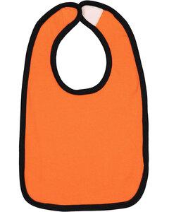 Rabbit Skins 1004 - Contrast Jersey Velcro® Bib Orange/Black