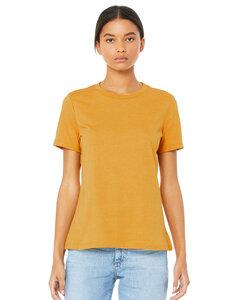 Bella+Canvas B6400 - Missy's Relaxed Jersey Short-Sleeve T-Shirt Mostaza