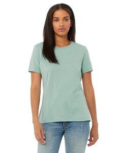 Bella+Canvas B6400 - Missy's Relaxed Jersey Short-Sleeve T-Shirt Dusty Blue