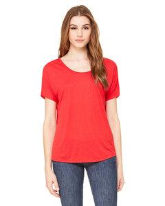 Bella+Canvas 8816 - Ladies Slouchy T-Shirt Rojo
