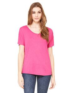 Bella+Canvas 8816 - Ladies Slouchy T-Shirt Berry