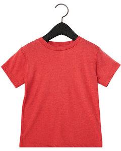 BELLA+CANVAS B3413T - Toddler Triblend Short Sleeve Tee Red Triblend