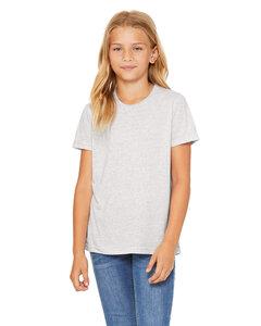 Bella+Canvas 3413Y - Youth Triblend Short-Sleeve T-Shirt Wht Flck Triblnd