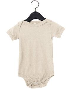 BELLA+CANVAS B100B - Baby Jersey Short Sleeve One Piece Heather Dust