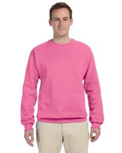 Jerzees 562 - Nublend Fleece Crew  Rosa fluor