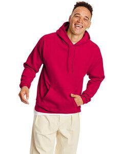 Hanes P170 - EcoSmart® Hooded Sweatshirt Athletic Crimson