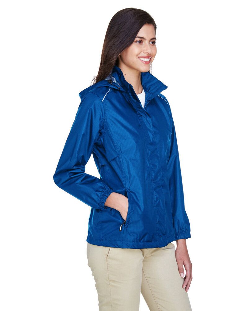 CORE365 78185 - Ladies Climate Seam-Sealed Lightweight Variegated Ripstop Jacket