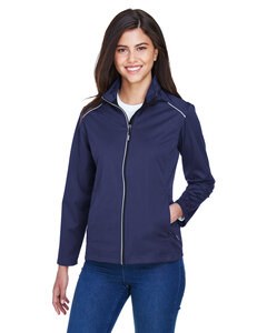 CORE365 CE708W - Ladies Techno Lite Three-Layer Knit Tech-Shell Clásico Armada