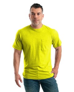 Berne BSM38 - Men's Lightweight Performance Pocket T-Shirt Amarillo