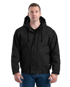 Berne FRHJ01 - Men's Flame-Resistant Hooded Jacket Negro