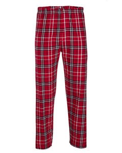 Boxercraft BM6624 - Men's Harley Flannel Pant with Pockets Red/White Plaid