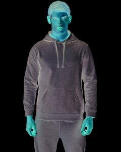 TriDri TD448 - Unisex Spun Dyed Hooded Sweatshirt Gris mezcla
