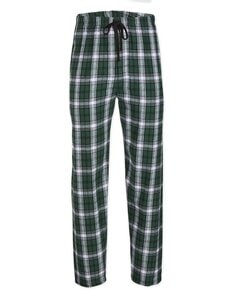 Boxercraft BW6620 - Ladies Haley Flannel Pant with Pockets Green/White Pld