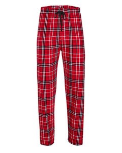 Boxercraft BW6620 - Ladies Haley Flannel Pant with Pockets Red/White Plaid