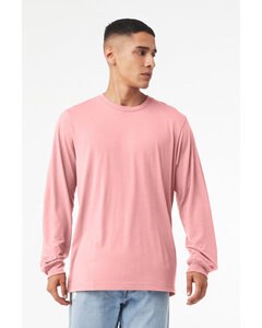 Bella+Canvas 3501 - Men’s Jersey Long-Sleeve T-Shirt Rosa