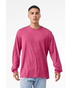Bella+Canvas 3501 - Men’s Jersey Long-Sleeve T-Shirt Berry