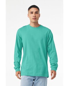 Bella+Canvas 3501 - Men’s Jersey Long-Sleeve T-Shirt Verde azulado