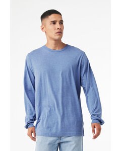 Bella+Canvas 3513 - Unisex Triblend Long-Sleeve T-Shirt Blue Triblend
