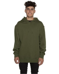 Beimar F106SP - Exclusive Side Pocket Mid-Weight Hooded Pullover Olive