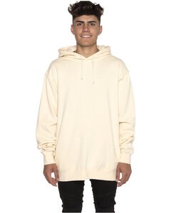 Beimar F106SP - Exclusive Side Pocket Mid-Weight Hooded Pullover Crema