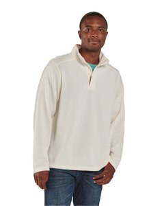 Boxercraft BM5201 - Men's Sullivan Sweater Fleece Quarter-Zip Pullover Natural Heathr