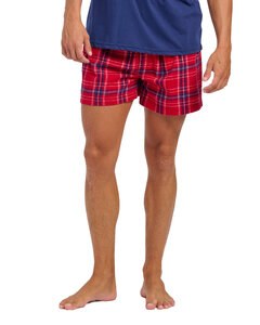 Boxercraft BM6701 - Men's Flannel Short Kngstn Rd/Nv Pl