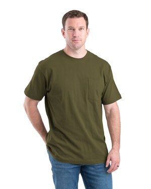 Berne BSM16T - Mens Tall Heavyweight Short Sleeve Pocket T-Shirt