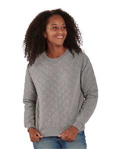 Boxercraft R08 - Ladies Quilted Jersey Sweatshirt Oxford