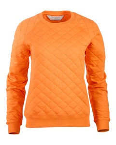 Boxercraft R08 - Ladies Quilted Jersey Sweatshirt Mandarin Orange