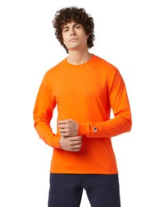 Champion CC8C - Long Sleeve Tagless T-Shirt Naranja