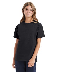 Hanes 54500 - Youth Authentic-T T-Shirt Carbón de leña Heather