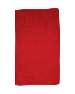 Pro Towels BT15 - Diamond Collection Colored Beach Towel Rojo