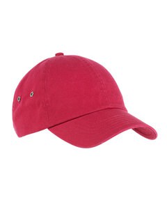 Big Accessories BA529 - Washed Baseball Cap Rojo
