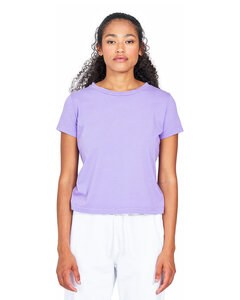 US Blanks US521 - Ladies Short Sleeve Crop T-Shirt Lila