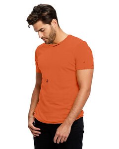 US Blanks US5524G - Unisex Pigment-Dyed Destroyed T-Shirt Pigment Coral