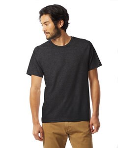 Alternative Apparel 1070CV - Unisex Go-To T-Shirt Negro jaspeado