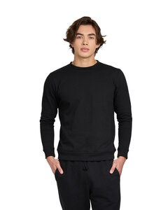 US Blanks US2212 - Unisex Organic Cotton Sweatshirt Negro