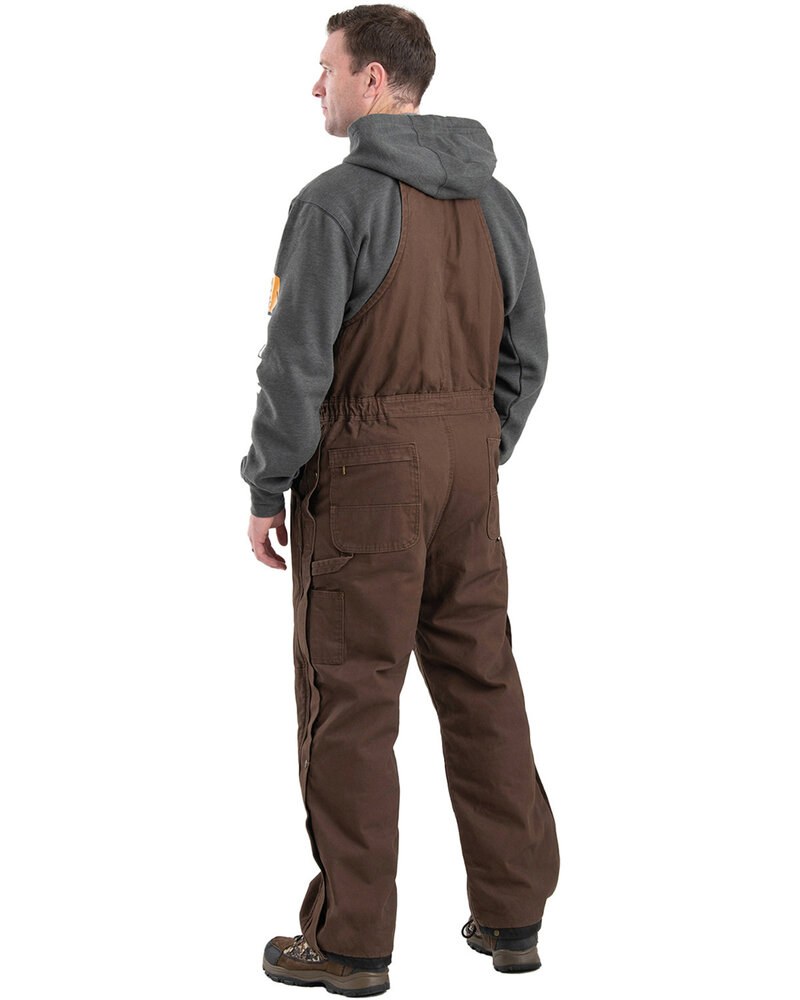 Berne B377 - Men's Heartland Insulated Washed Duck Bib Overall
