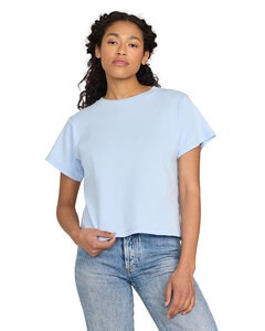 US Blanks US531OR - Ladies Organic Baby Rib Crop T-Shirt