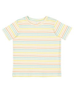 Rabbit Skins 3321 - Fine Jersey Toddler T-Shirt Sunkissed Stripe