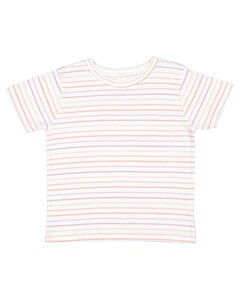 Rabbit Skins 3321 - Fine Jersey Toddler T-Shirt Lilac Stripe