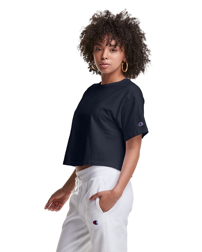 Champion T453W - Ladies Cropped Heritage T-Shirt