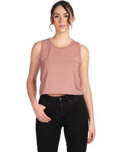 Next Level Apparel 5083 - Ladies Festival Cropped Tank Desert Pink